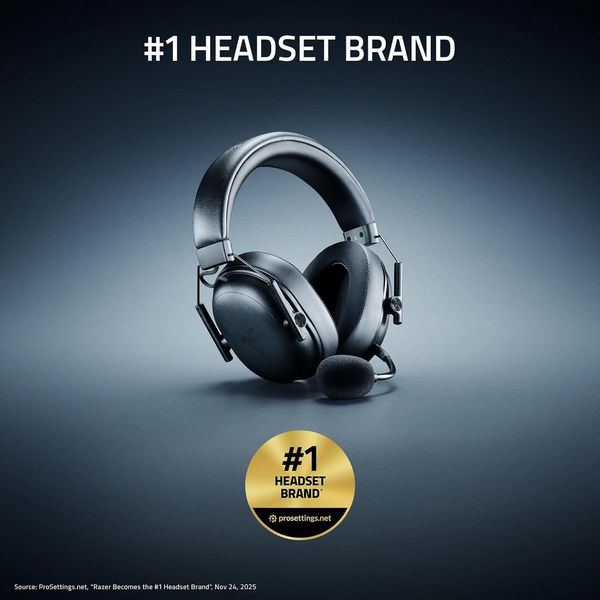 Razer Blackshark V3 X Hyperspeed Gaming Headset - Black