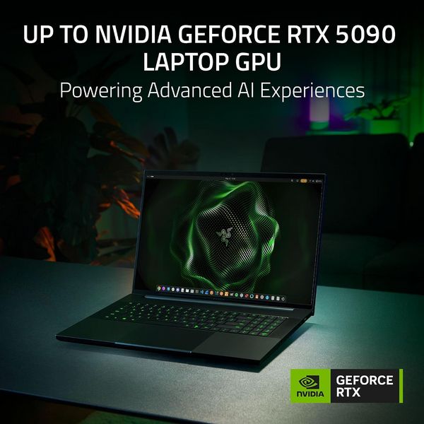 Razer Blade 18 (K12/Uhd+ 240Hz | Fhd+ 440Hz/Core Ultra 9/64Gb/Rtx 5090/2Tb) Gaming Laptop