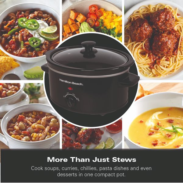 Hamilton Beach 3.5L Slow Cooker Black