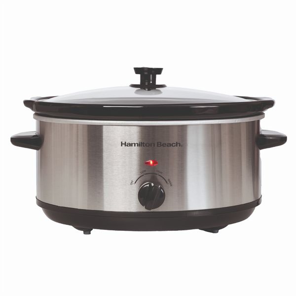 Hamilton Beach 6.5L Slow Cooker Silver