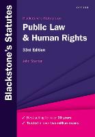 Blackstone's Statutes on Public Law & Human Rights (PDF eBook)