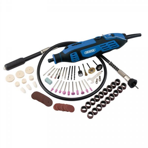 Draper 180W Rotary Multi Tool Kit 111Pcs