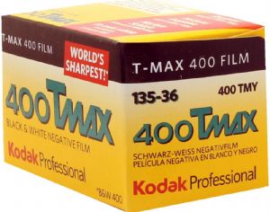 Kodak T-Max 400 ASA 35mm 36 Exposures